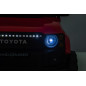 Vaikiškas elektromobilis Toyota Land Cruiser PRADO, Raudonas Vaikiškas elektromobilis Toyota Land Cruiser PRADO, Raudonas