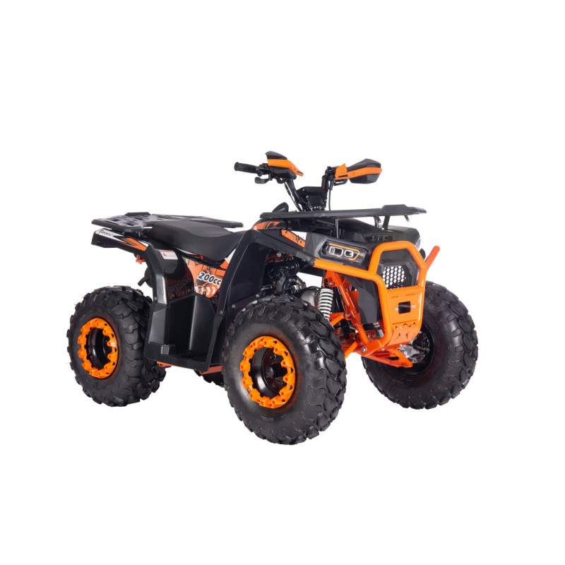 Benzininis Keturratis PRO RIDER 200CC, Oranžinis Benzininis Keturratis PRO RIDER 200CC, Oranžinis
