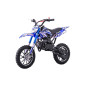 Benzininis krosinis motociklas STORM 49CC, Mėlynas Benzininis krosinis motociklas STORM 49CC, Mėlynas