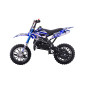 Benzininis krosinis motociklas STORM 49CC, Mėlynas Benzininis krosinis motociklas STORM 49CC, Mėlynas