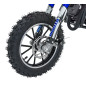 Benzininis krosinis motociklas STORM 49CC, Mėlynas Benzininis krosinis motociklas STORM 49CC, Mėlynas