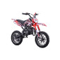 Benzininis krosinis motociklas STORM 49CC, Raudonas Benzininis krosinis motociklas STORM 49CC, Raudonas