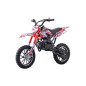 Benzininis krosinis motociklas STORM 49CC, Raudonas Benzininis krosinis motociklas STORM 49CC, Raudonas