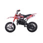 Benzininis krosinis motociklas STORM 49CC, Raudonas Benzininis krosinis motociklas STORM 49CC, Raudonas