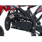 Benzininis krosinis motociklas STORM 49CC, Raudonas Benzininis krosinis motociklas STORM 49CC, Raudonas