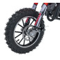 Benzininis krosinis motociklas STORM 49CC, Raudonas Benzininis krosinis motociklas STORM 49CC, Raudonas