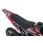 Benzininis krosinis motociklas STORM 49CC, Raudonas Benzininis krosinis motociklas STORM 49CC, Raudonas