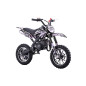 Benzininis krosinis motociklas STORM 49CC, Juodas
