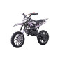 Benzininis krosinis motociklas STORM 49CC, Juodas