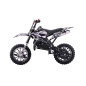 Benzininis krosinis motociklas STORM 49CC, Juodas