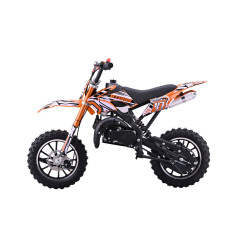 Vaikiškas benzininis motociklas STORM 49CC, Oranžinis