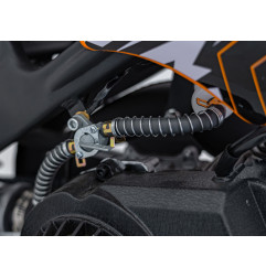 Vaikiškas benzininis motociklas STORM 49CC, Oranžinis