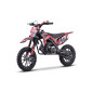 Benzininis krosinis motociklas TIGER 49CC, Raudonas Benzininis krosinis motociklas TIGER 49CC, Raudonas