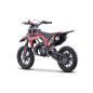 Benzininis krosinis motociklas TIGER 49CC, Raudonas Benzininis krosinis motociklas TIGER 49CC, Raudonas