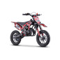 Benzininis krosinis motociklas TIGER 49CC, Raudonas Benzininis krosinis motociklas TIGER 49CC, Raudonas