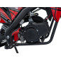 Benzininis krosinis motociklas TIGER 49CC, Raudonas Benzininis krosinis motociklas TIGER 49CC, Raudonas