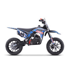 Vaikiškas benzininis motociklas TIGER 49CC, Mėlynas