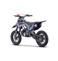Vaikiškas benzininis motociklas TIGER 49CC, Mėlynas