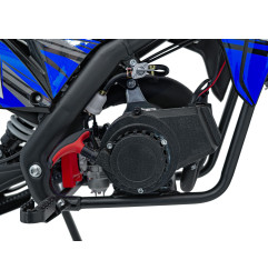 Vaikiškas benzininis motociklas TIGER 49CC, Mėlynas
