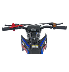 Vaikiškas benzininis motociklas TIGER 49CC, Mėlynas