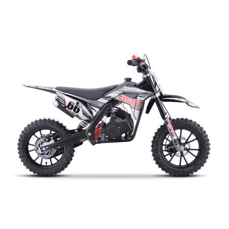 Benzininis krosinis motociklas TIGER 49CC, Juodas