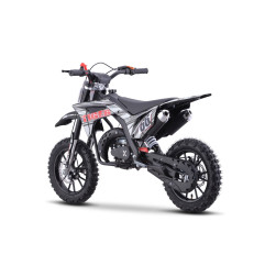 Vaikiškas benzininis motociklas TIGER 49CC, Juodas