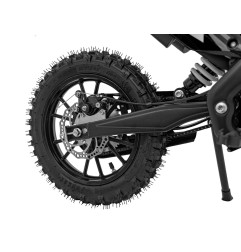 Vaikiškas benzininis motociklas TIGER 49CC, Juodas