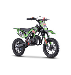 Benzininis krosinis motociklas TIGER 49CC, Žalias