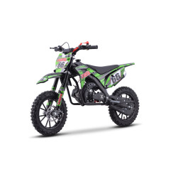 Vaikiškas benzininis motociklas TIGER 49CC, Žalias