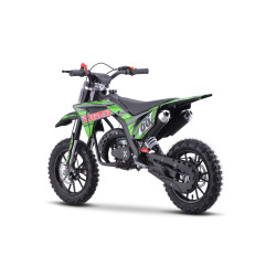 Vaikiškas benzininis motociklas TIGER 49CC, Žalias