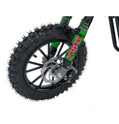 Vaikiškas benzininis motociklas TIGER 49CC, Žalias