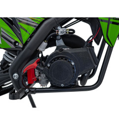 Vaikiškas benzininis motociklas TIGER 49CC, Žalias