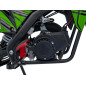 Benzininis krosinis motociklas TIGER 49CC, Žalias Benzininis krosinis motociklas TIGER 49CC, Žalias
