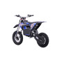 Vaikiškas elektrinis sportinis motociklas PIT BIKE, Mėlynas Vaikiškas elektrinis sportinis motociklas PIT BIKE, Mėlynas