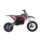 Vaikiškas elektrinis sportinis motociklas PIT BIKE, Raudonas