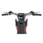 Vaikiškas elektrinis sportinis motociklas PIT BIKE, Raudonas