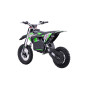 Vaikiškas elektrinis sportinis motociklas PIT BIKE, Žalias Vaikiškas elektrinis sportinis motociklas PIT BIKE, Žalias