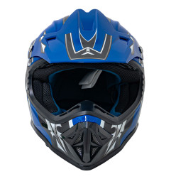 "Enduro" motociklininko šalmas mėlynas S - 2