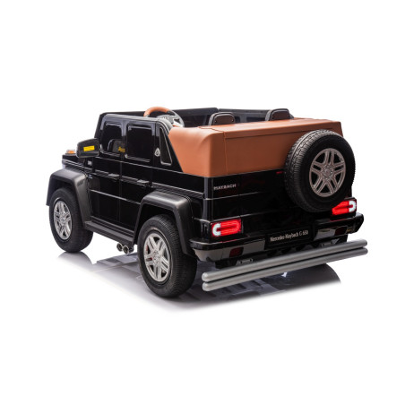 Vaikiškas elektromobilis Mercedes Benz MAYBACH G650 STRONG, Juodas