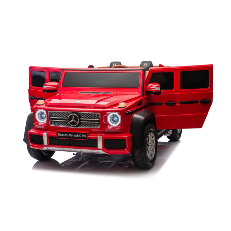 Vaikiškas elektromobilis Mercedes Benz MAYBACH G650 STRONG, Raudonas Vaikiškas elektromobilis Mercedes Benz MAYBACH G650 STRONG, Raudonas