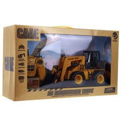 RC valdomas buldozeris 1:24, su priedais