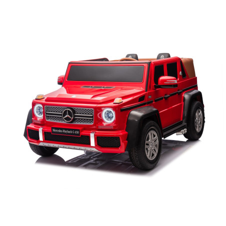 Vaikiškas elektromobilis Mercedes Benz MAYBACH G650, Raudonas