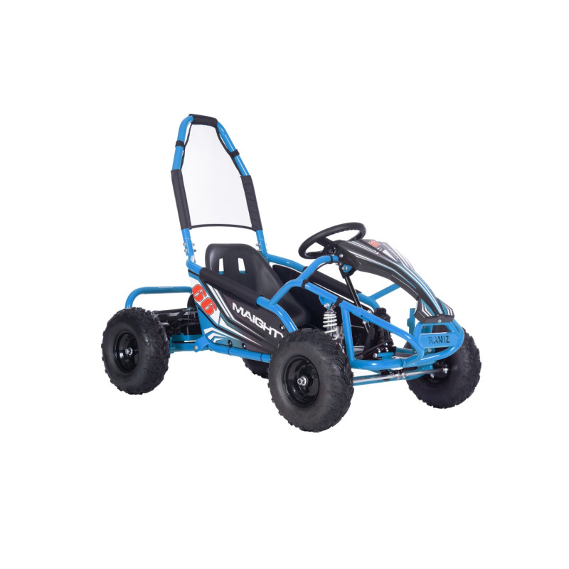 Vaikiškas Elektrinis Kartingas MAIGHTY, Mėlynas Vaikiškas Elektrinis Kartingas MAIGHTY, Mėlynas