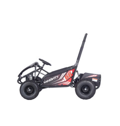 Vaikiškas Elektrinis Kartingas MAIGHTY, Juodas