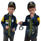 Karnavalinis kostiumas policininkas 3-8 metų amžiaus