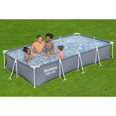 Plieninis "Pro Frame" baseinas 366x201x66cm BESTWAY