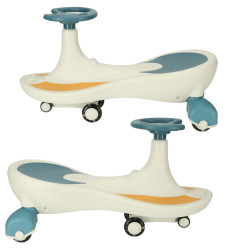 LED svingis su muzika 76cm mėlynos ir baltos spalvos