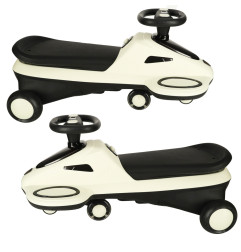 LED svingis su muzika 74cm smėlio/juoda