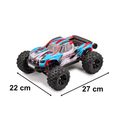 RC valdomas automobilis 1:16 bešepetėlinis 4WD visureigis - 2