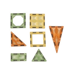 3D šviečiantis magnetinis konstruktorius gyvūnų parkas 90 detalių